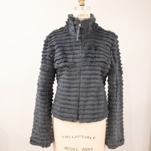 JUNE RABBIT FUR JACKET